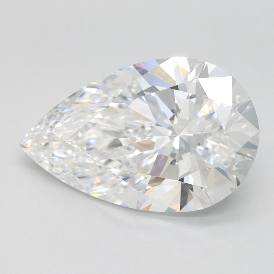 Pear Lab-Grown Diamond 2.67ct D FL