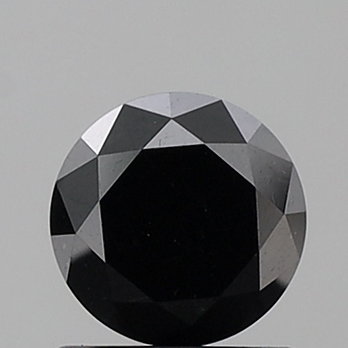 Round Black Natural Diamond 1.18ct VVS2 loose diamond