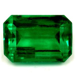 Emerald Green Emerald 0.88ct loose gemstone