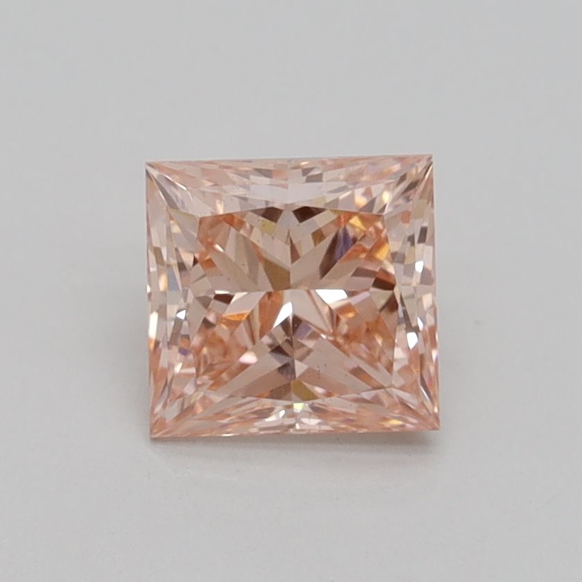 Princess Fancy Intense Pink Lab-grown Diamond 1.01ct VS2 loose diamond
