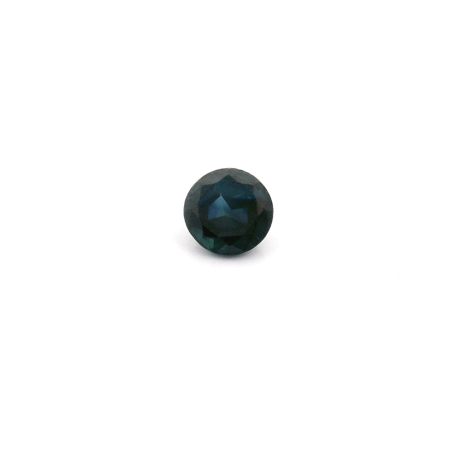 Round Blue Sapphire 0.57ct loose gemstone
