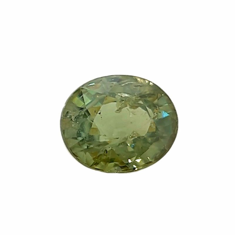 Oval Green Garnet 1.11ct loose gemstone