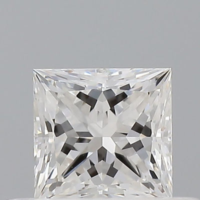 Princess Natural Diamond 0.42ct E VVS2