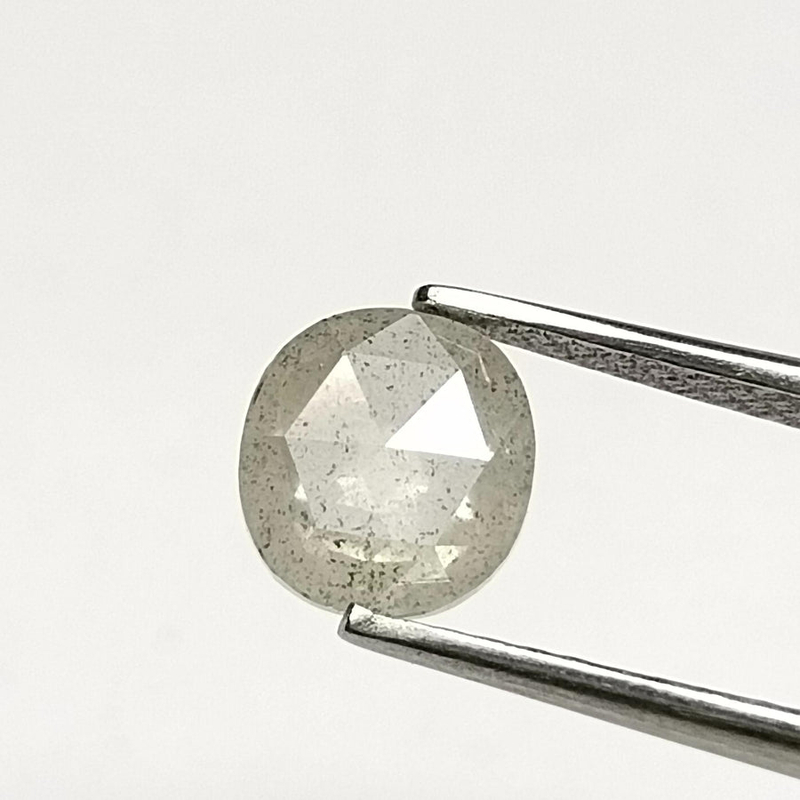 Oval Salt And Pepper Natural Diamond 0.71ct I3 loose diamond