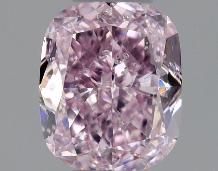 Cushion Fancy Purplish Pink Natural Diamond 0.33ct SI2 loose diamond