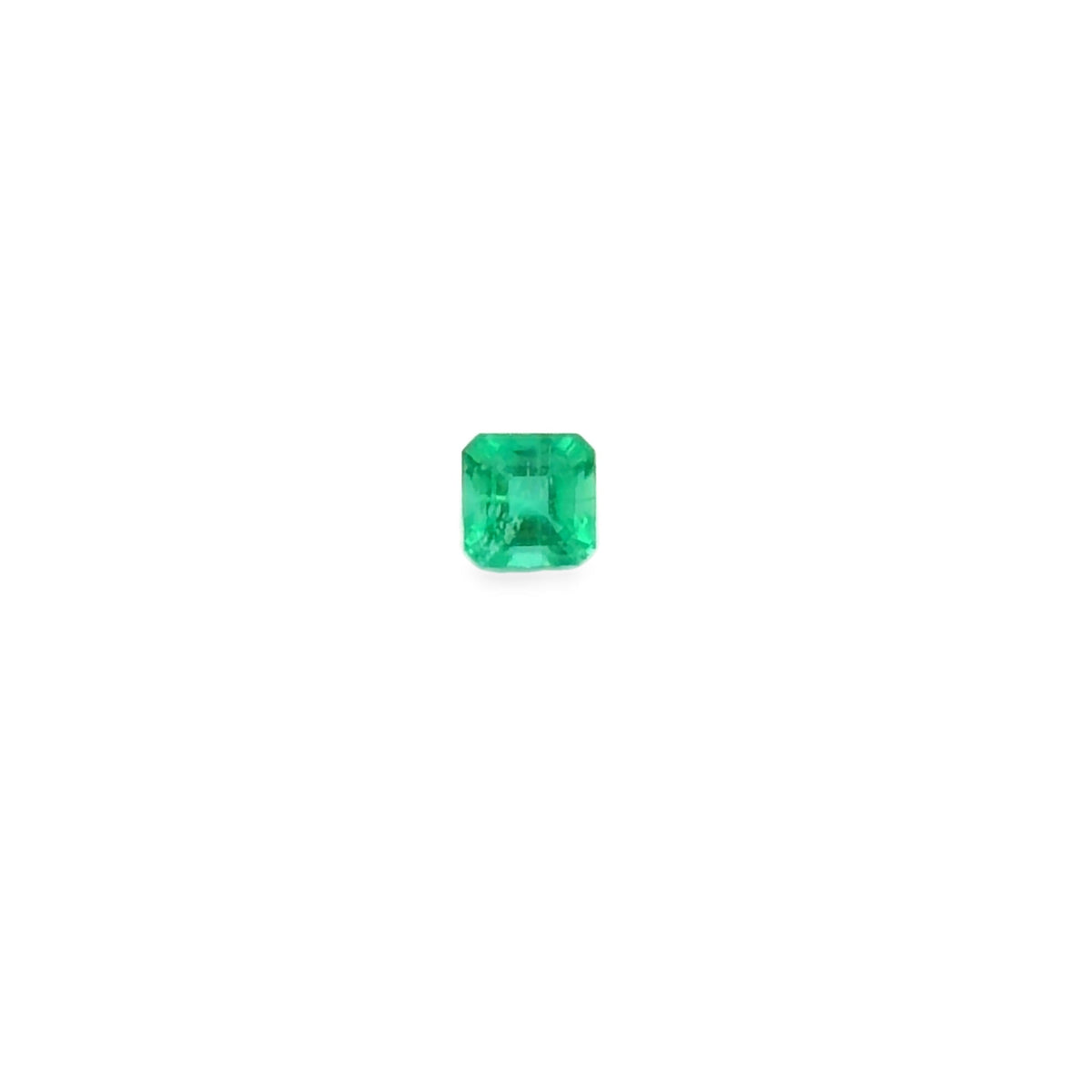 Octagonal Green Emerald 0.88ct loose gemstone