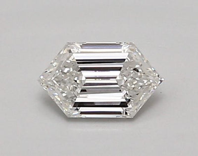 Hexagonal Lab-Grown Diamond 0.53ct E VVS1