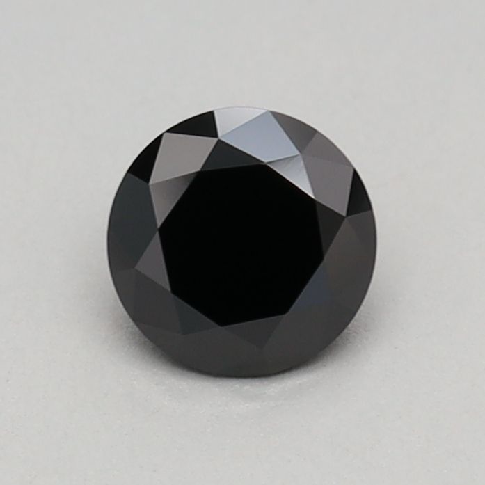 Round Fancy Black Lab-grown Diamond 0.36ct loose diamond