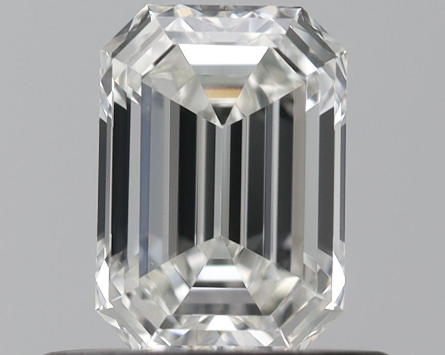 Emerald Natural Diamond 0.53ct H VVS2