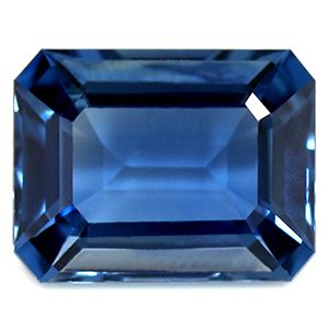 Emerald Blue Sapphire 1.73ct loose gemstone