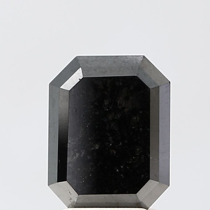 Emerald Black Natural Diamond 2.2ct VS2 loose diamond