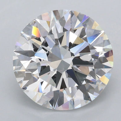 Round Lab-Grown Diamond 3.09ct D FL