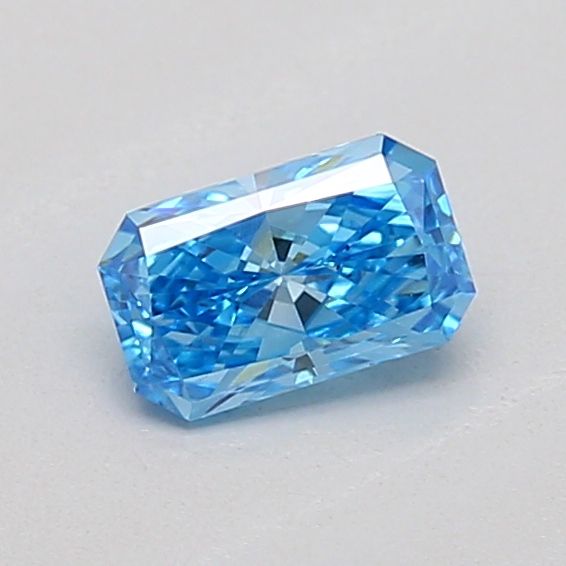 Triangular Fancy Vivid Blue Lab-grown Diamond 0.28ct SI1 loose diamond