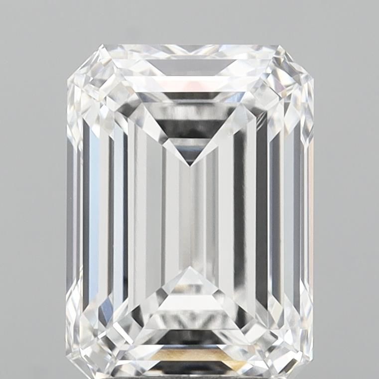 Emerald Lab-Grown Diamond 2.53ct E VVS1