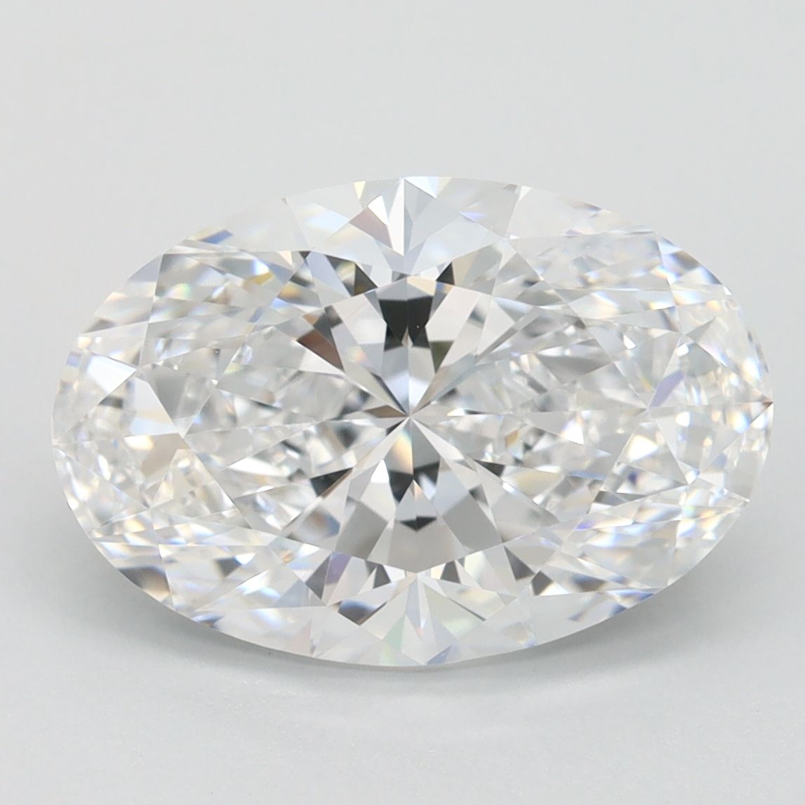 Oval Lab-Grown Diamond 3.27ct D IF