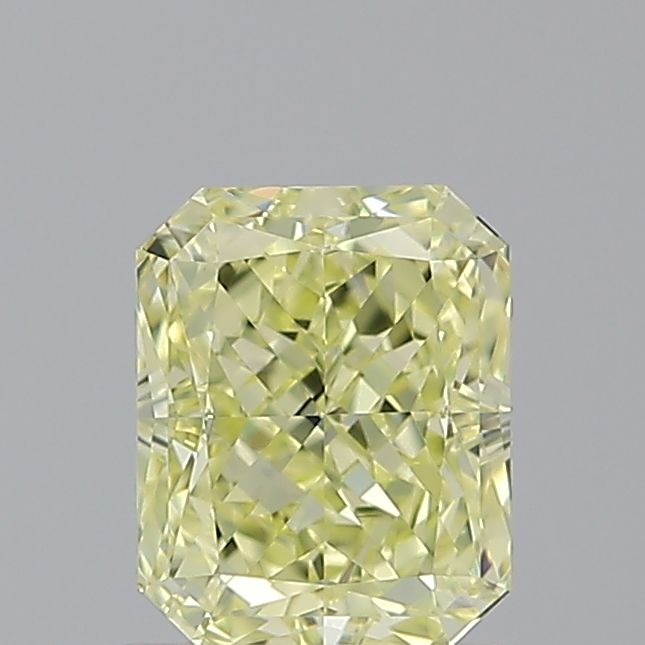 Radiant Fancy Yellow Natural Diamond 1.01ct VVS1 loose diamond