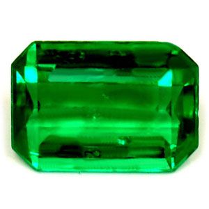 Emerald Green Emerald 0.54ct loose gemstone