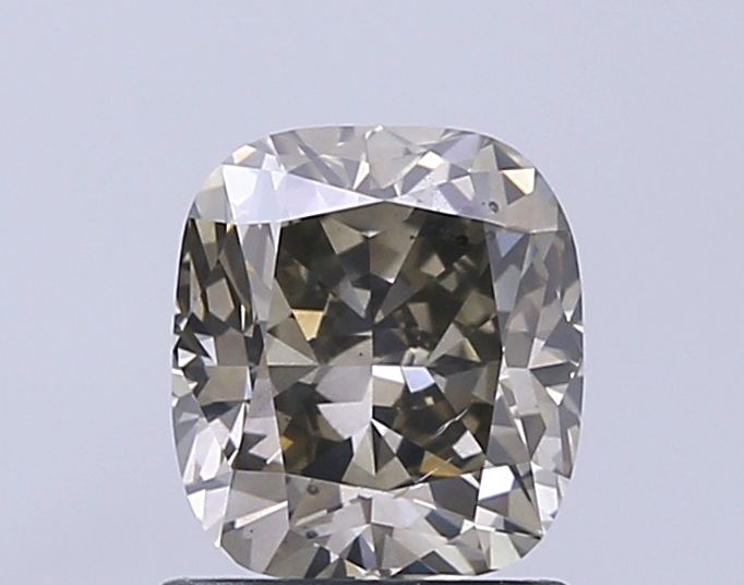 Cushion Gray Natural Diamond 1.52ct SI1 loose diamond