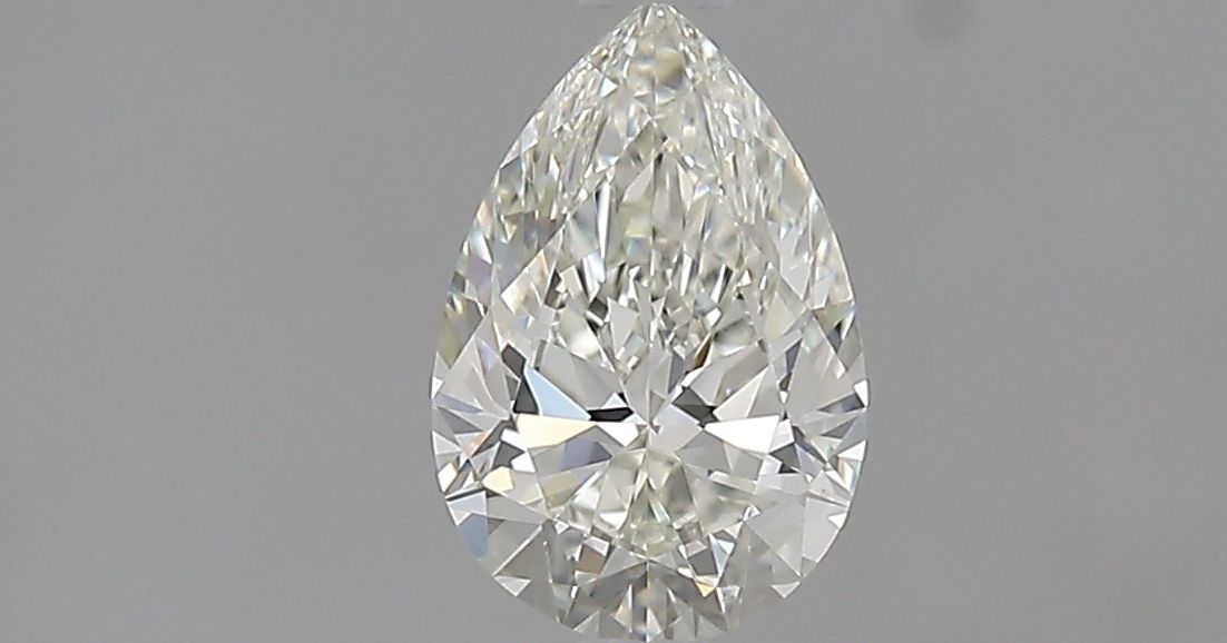 Pear Natural Diamond 0.71ct H VVS1