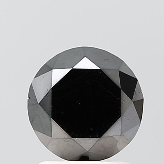 Round Black Natural Diamond 1.69ct VS1 loose diamond