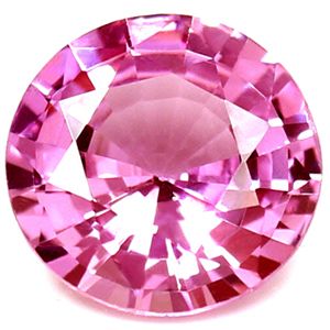 Round Pink Sapphire 1.19ct loose gemstone
