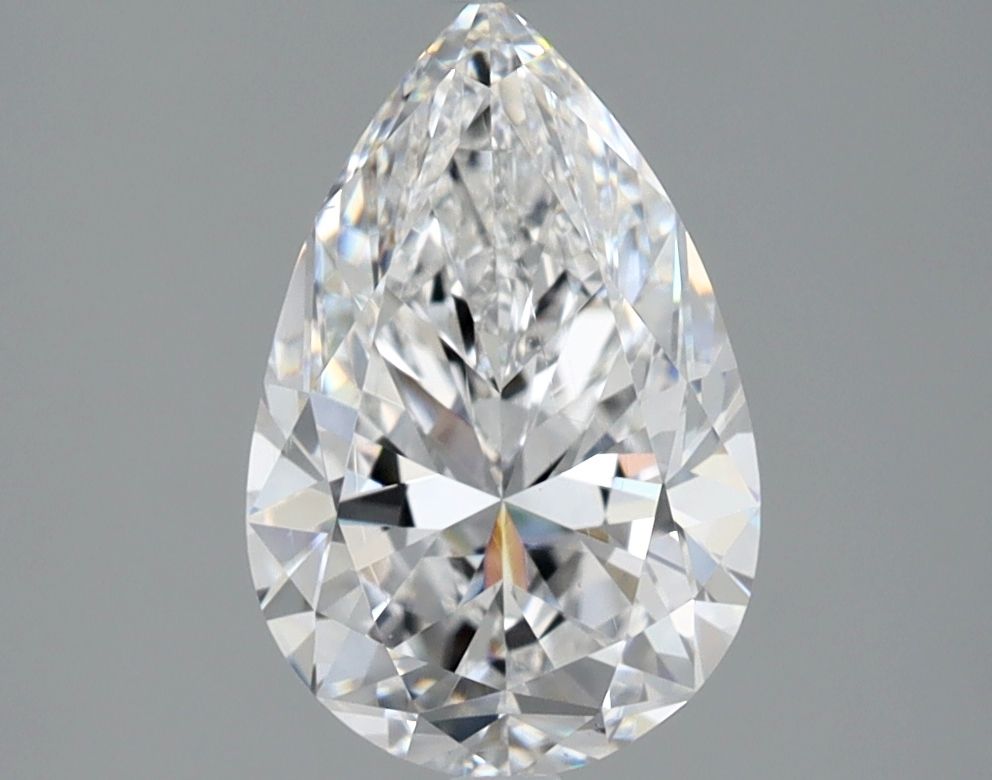 Pear Natural Diamond 2.01ct D VS2