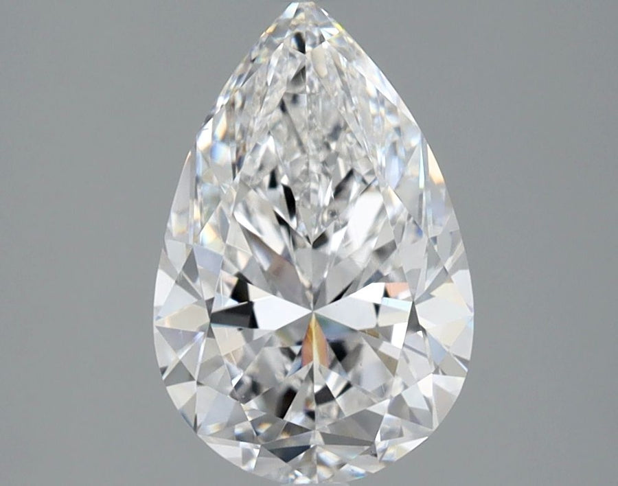 Pear Natural Diamond 2.01ct D VS2
