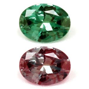 Oval Green Alexandrite 0.22ct loose gemstone