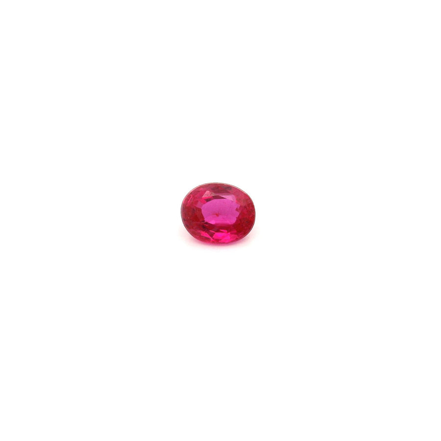 Oval Red Ruby 0.33ct loose gemstone