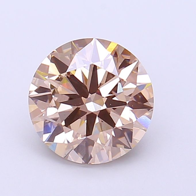 Round Fancy Light Brown Lab-grown Diamond 1.73ct VVS2 loose diamond