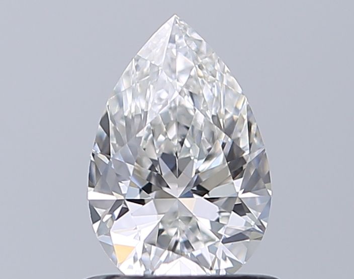 Pear Natural Diamond 0.74ct G VVS1