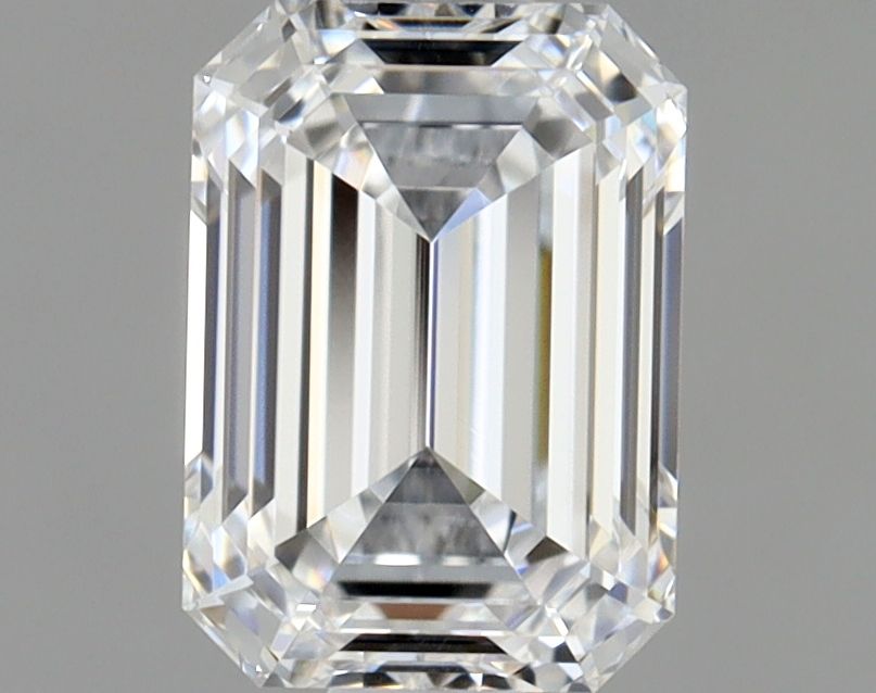 Emerald Natural Diamond 0.72ct D VVS1