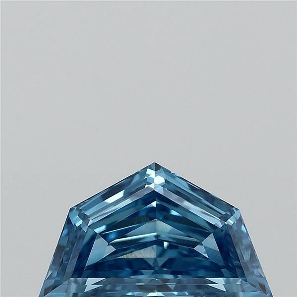 Pentagonal Fancy Vivid Blue Lab-grown Diamond 0.92ct VVS2 loose diamond