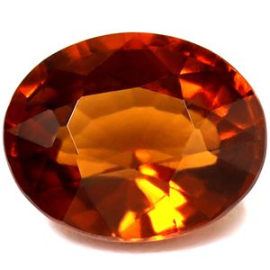 Oval Orange Garnet 4.65ct loose gemstone
