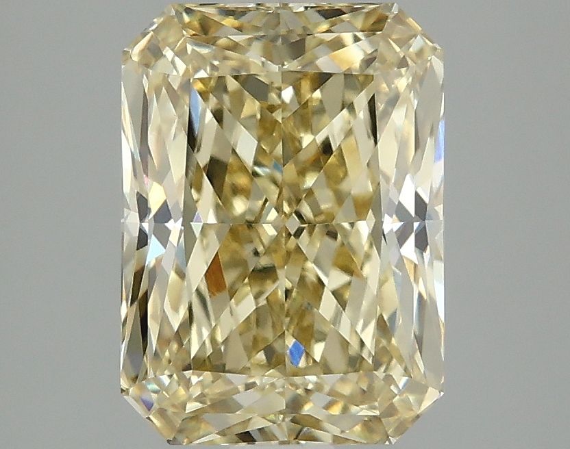 Radiant Fancy Intense Yellow Lab-grown Diamond 3.09ct VVS2 loose diamond