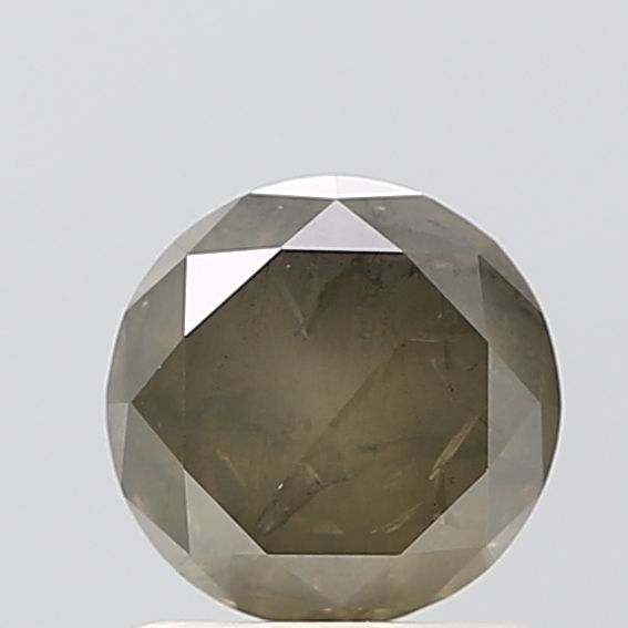Round Salt And Pepper Natural Diamond 1.3ct VVS2 loose diamond