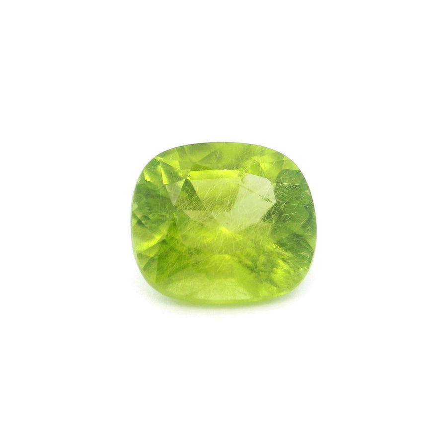 Cushion Green Peridot 2.91ct loose gemstone