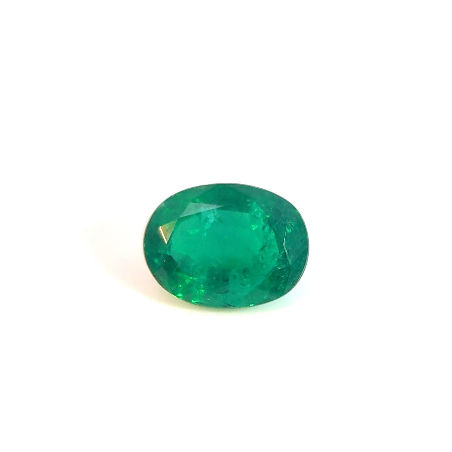 Oval Green Emerald 2.19ct loose gemstone