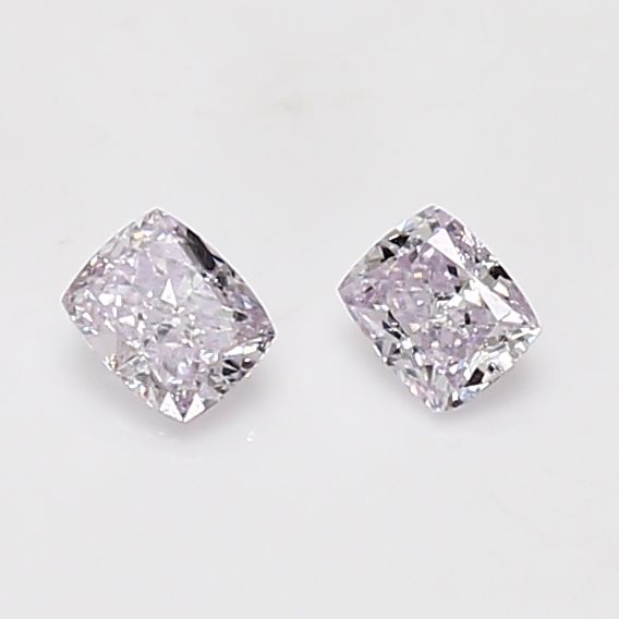 Cushion Light Pink Natural Diamond 0.19ct VVS2 loose diamond