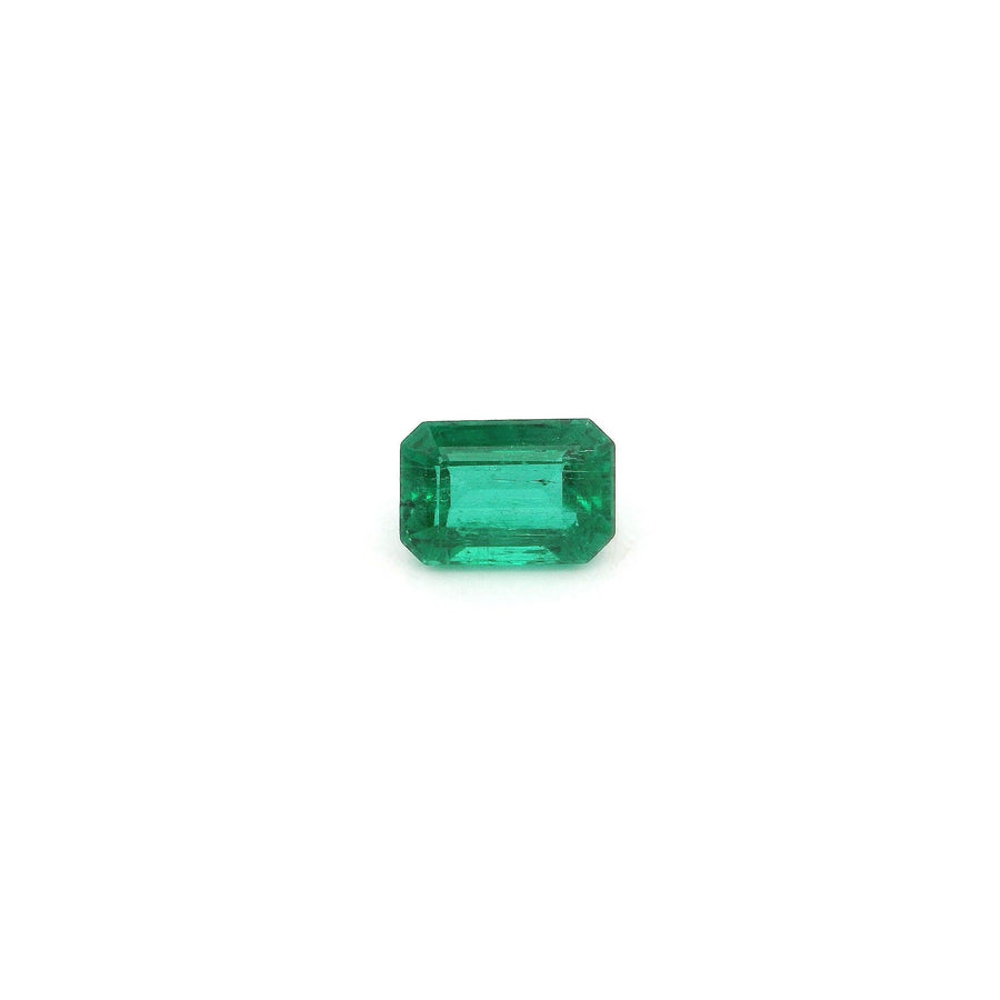 Octagonal Green Emerald 0.67ct loose gemstone