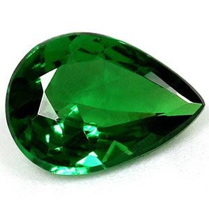 Pear Green Garnet 0.74ct loose gemstone