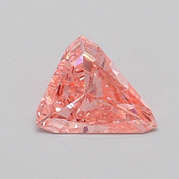 Trilliant Fancy Vivid Green Lab-grown Diamond 0.55ct SI2 loose diamond