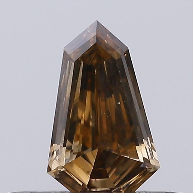 Shield Fancy Brown Natural Diamond 0.21ct VS2 loose diamond