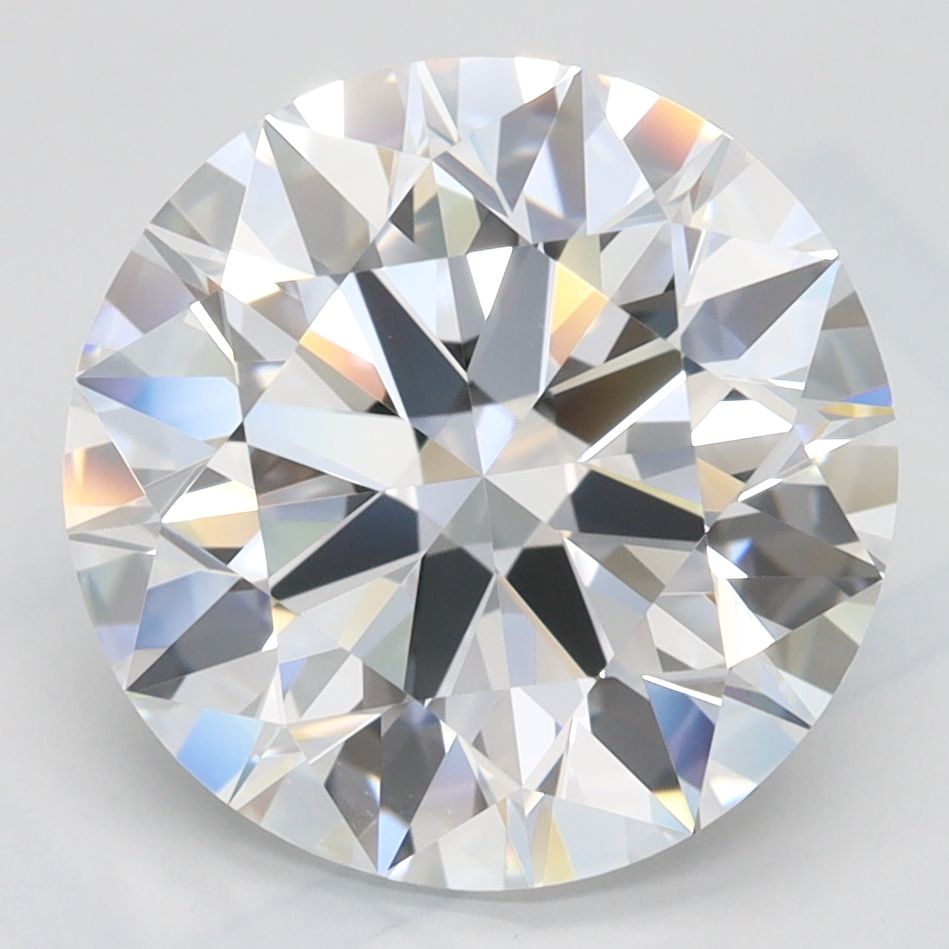 Round Lab-Grown Diamond 3.70ct D VVS1