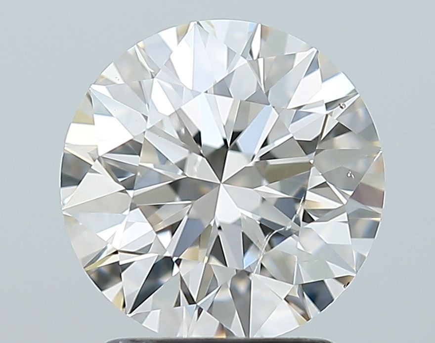 Round Blue Natural Diamond 2ct SI2 loose diamond