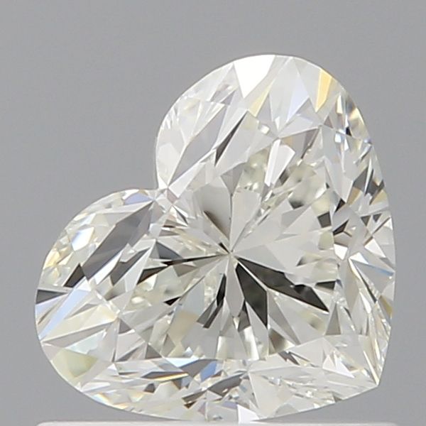 Heart Natural Diamond 0.72ct J VS1