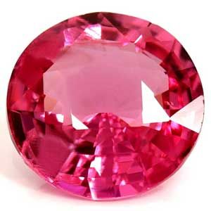 Round Pink Spinel 1.55ct loose gemstone