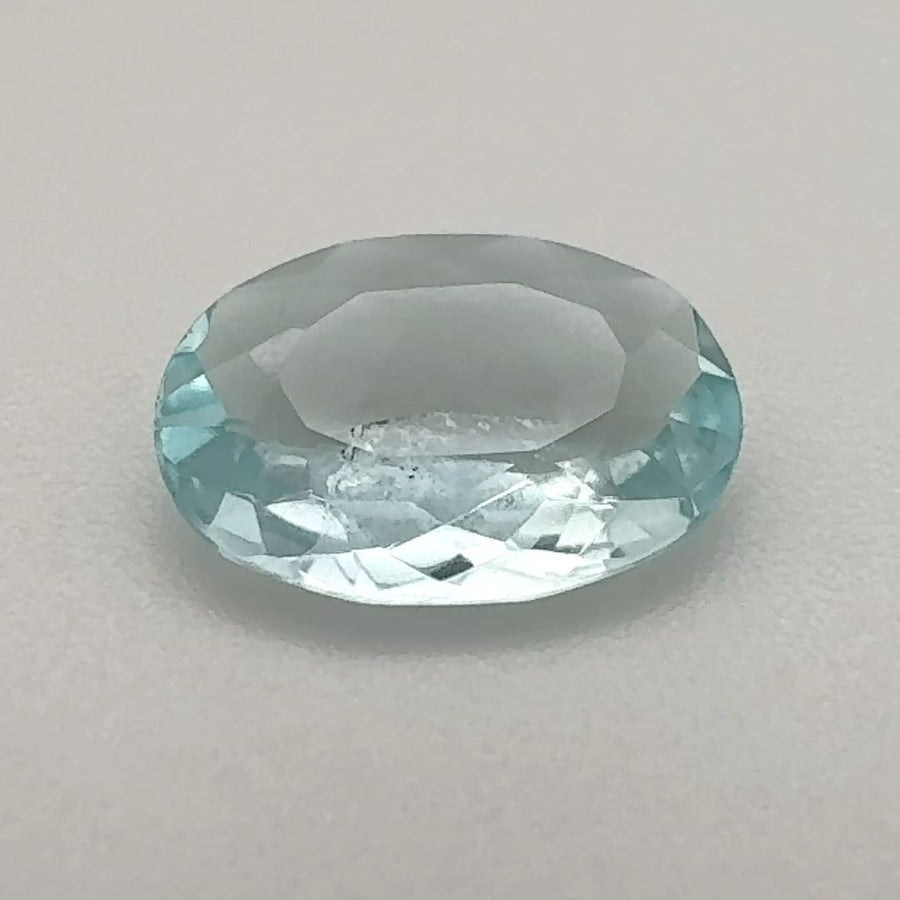 Oval Blue Aquamarine 1.16ct loose gemstone