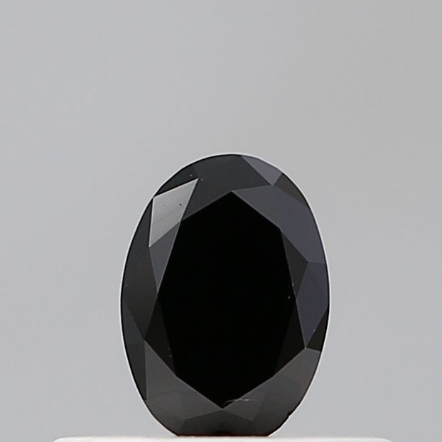 Oval Black Lab-grown Diamond 0.26ct VVS2 loose diamond