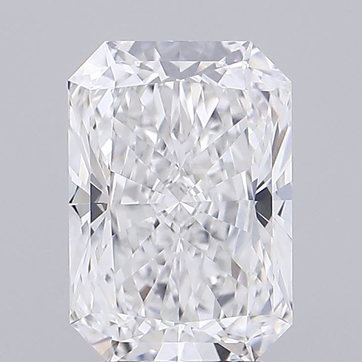 Radiant Lab-Grown Diamond 3.30ct D IF